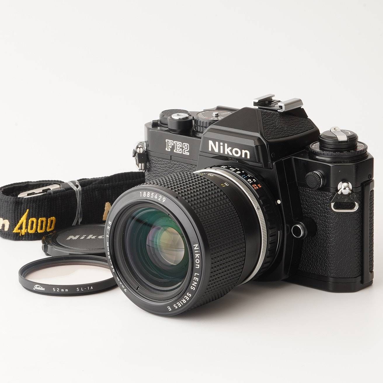 ニコン / Nikon FE Body と FE2 Body　ジャンク品 Yahoo!オークション -「nikon fe ジャンク」の落札相場・落札価格