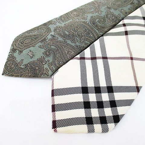 BURBERRY BLACK LABEL チェック柄ネクタイ