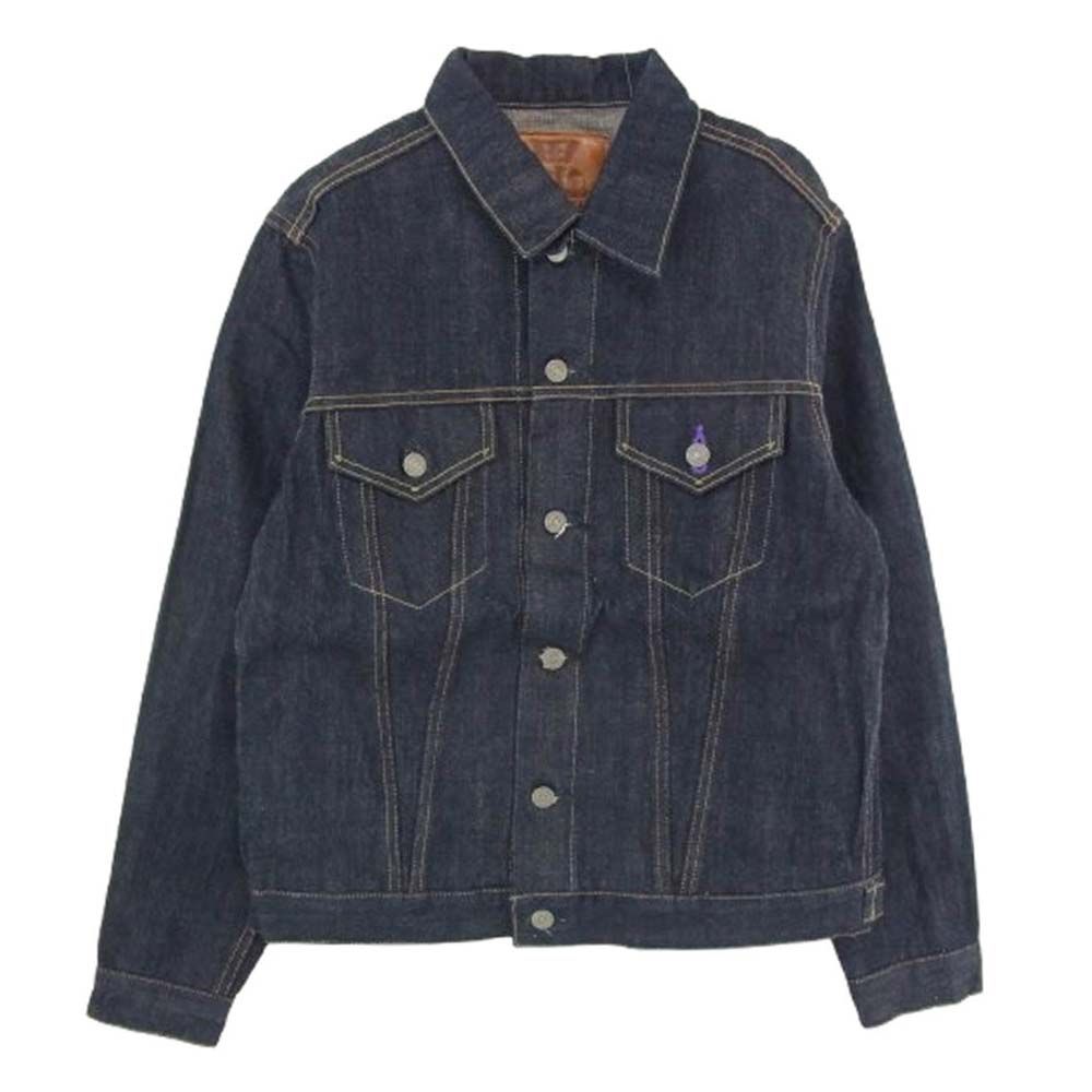 マルニジーンズ Maruni jeans BI-3rd 毘沙門天ジーンズ 14.5oz 天然藍 3rd TYPE DENIM JACKET サードタイプ デニム ジャケット インディゴブルー系 40 上
