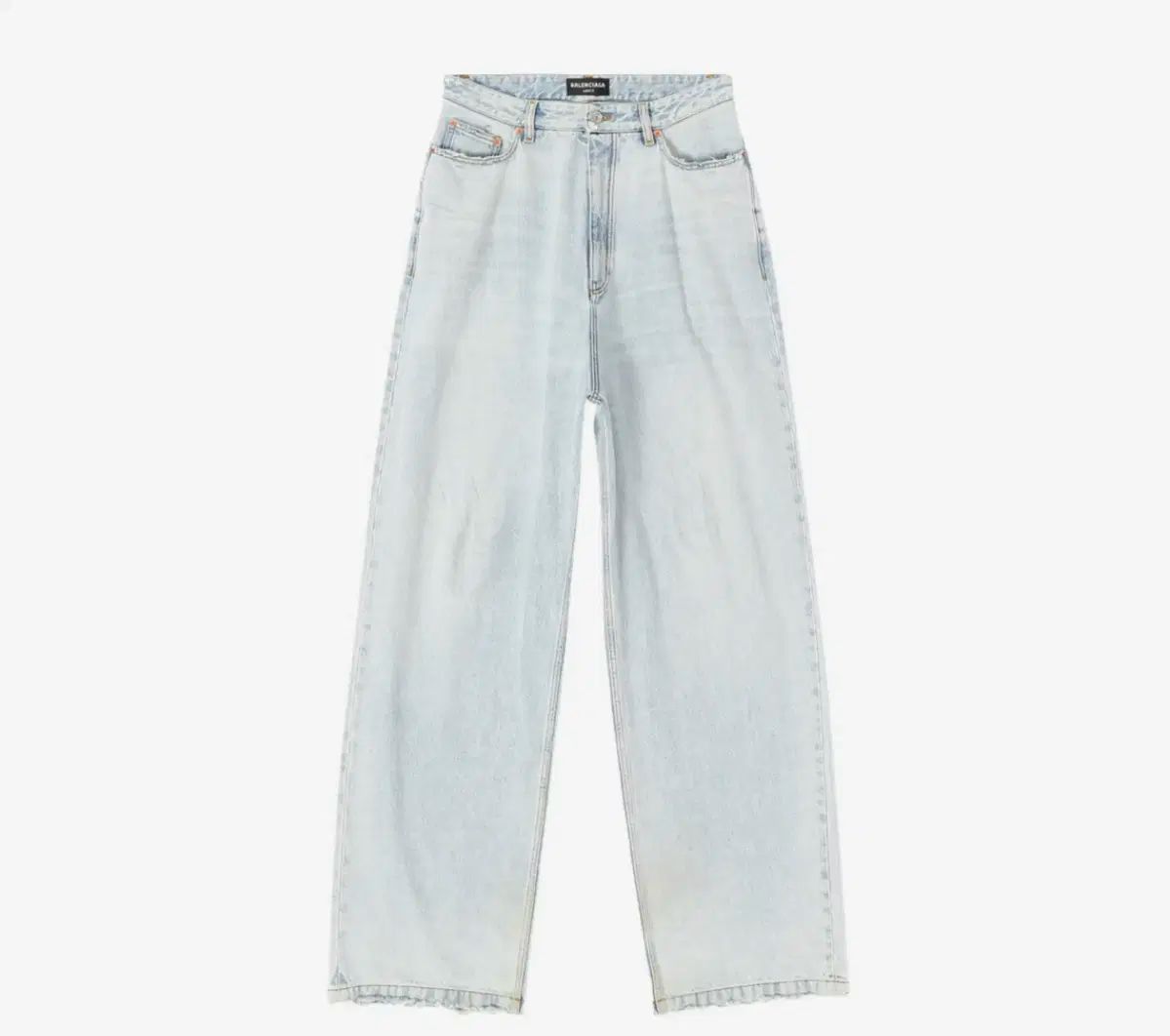 【雷市場（ポンジャン）商品韓国直送】BALENCIAGA(バレンシアガ) プルアップ デニム ライトブルーデニム xs