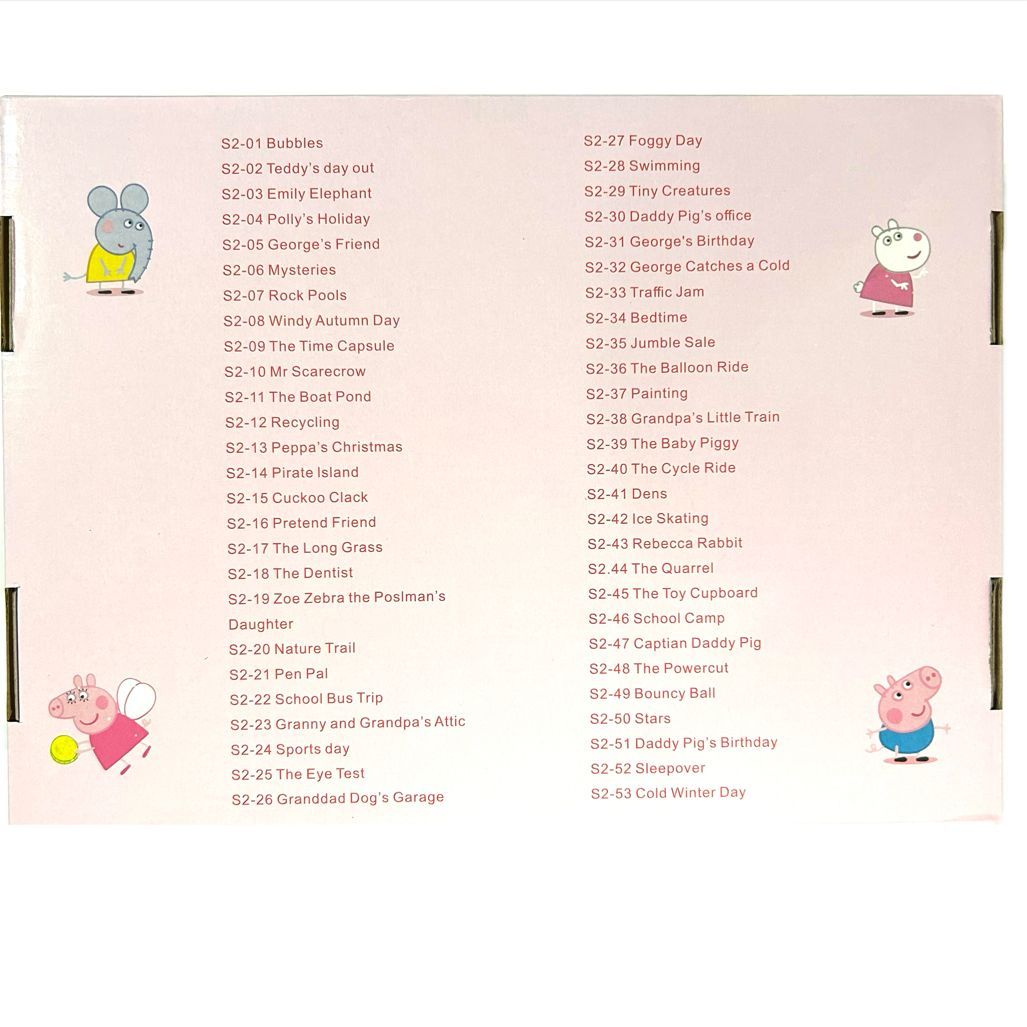 PeppaPig ペッパピッグ ピンク箱シリーズ2 マイヤペン対応