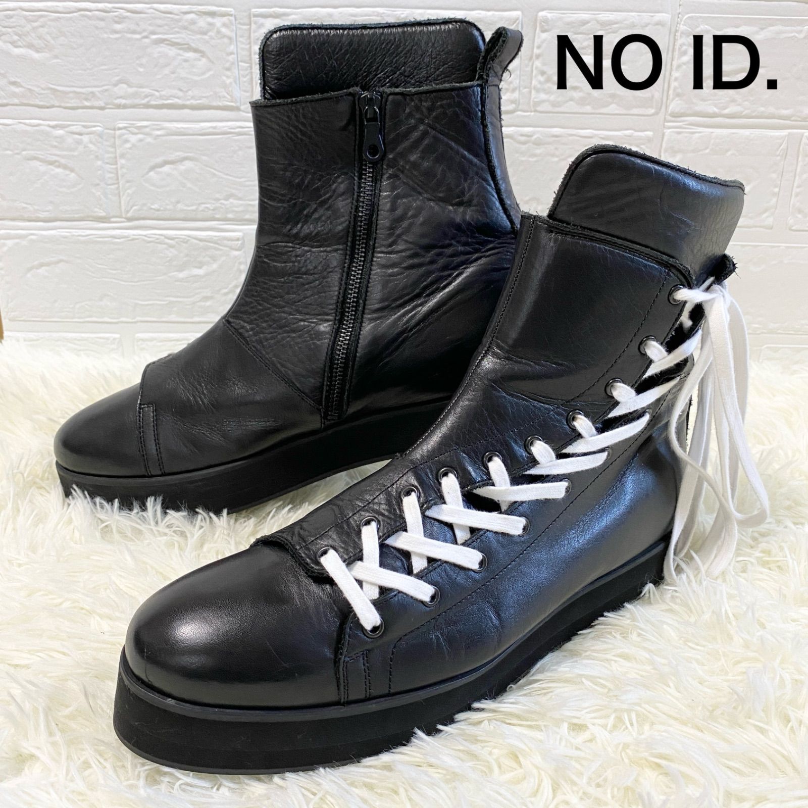 キック様専用☆【NO ID. 】ノーアイディー ハイカットサイドレース 