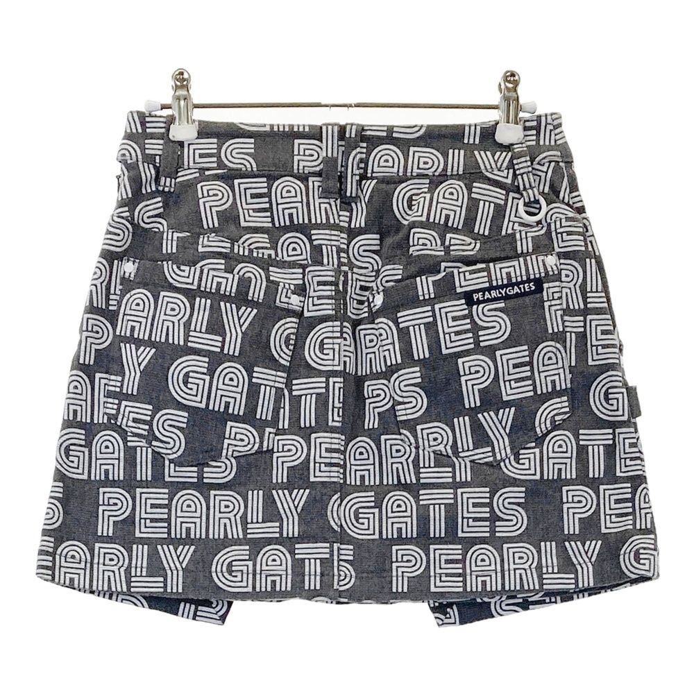 サイズ 00 PEARLY GATES パーリーゲイツ ストレッチスカート 総柄 グレー系 240101527414 ゴルフウェア レディース ストスト
