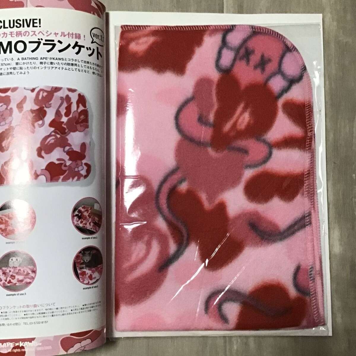 ☆付録未開封☆ KAWS 2005 S/S ムック本 a bathing ape BAPE