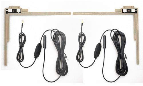 ドリームメーカー フルセグポータブルナビ用 フィルムアンテナ 2本セット MCXPコネクター オス端子 PNOP-ANF01