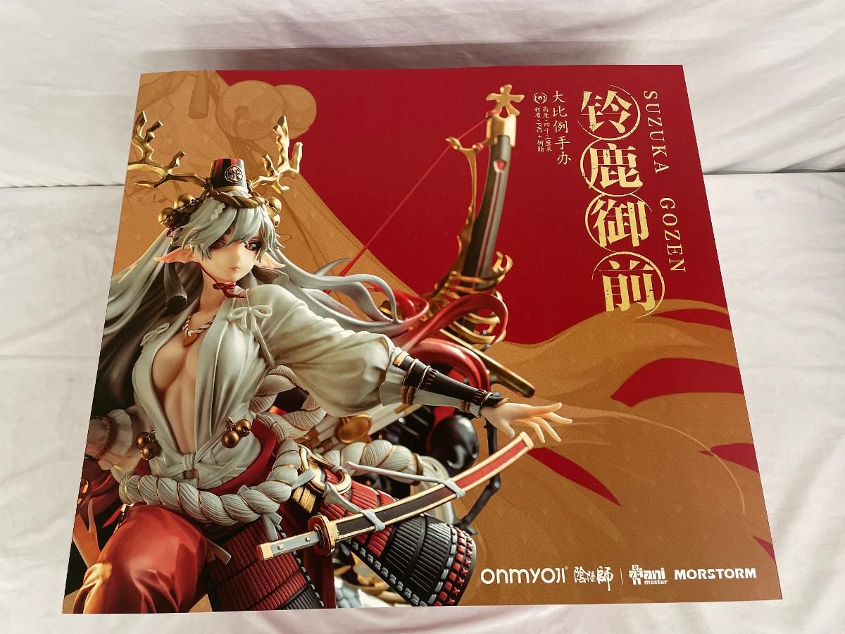 ♪【未開封】[特典付き] 鈴鹿御前 1/4 PVC＆ABS製塗装済み完成品 陰陽師＊同梱不可 Amazon | AniMester 『陰陽師』 鈴鹿御前 1/4スケール PVC&ABS製