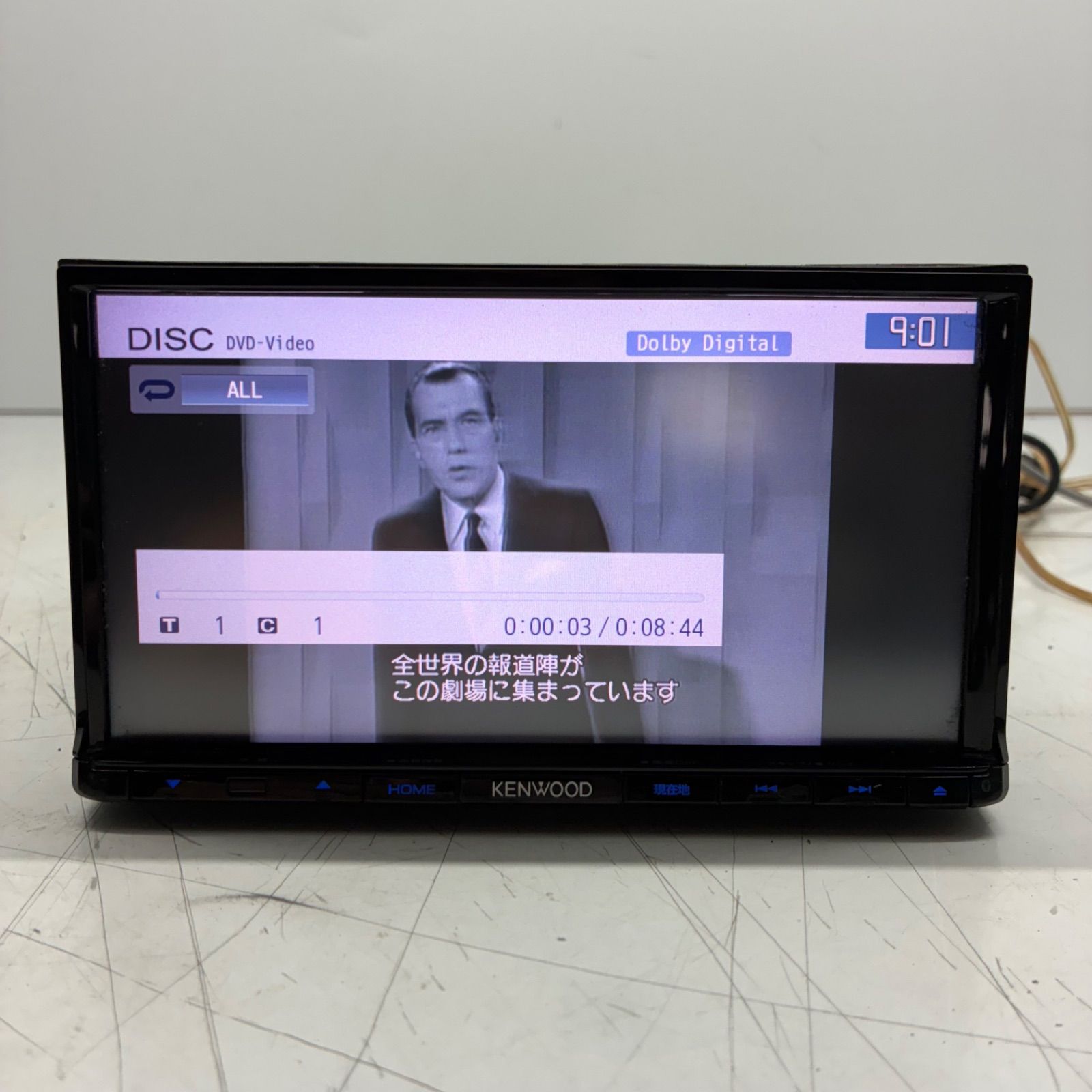 YS KENWOOD ケンウッド 2DIN MDV-D502BT メモリーナビ カーオーディオ 