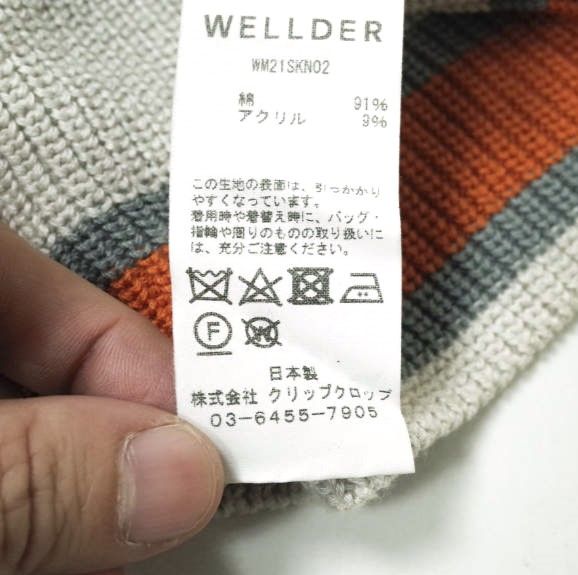 WELLDER ウェルダー 21SS 日本製 Tilden Vest チルデンベスト