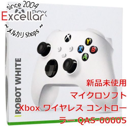[bn:14] Microsoft　Xbox ワイヤレス コントローラー　QAS-00005　ロボット ホワイト