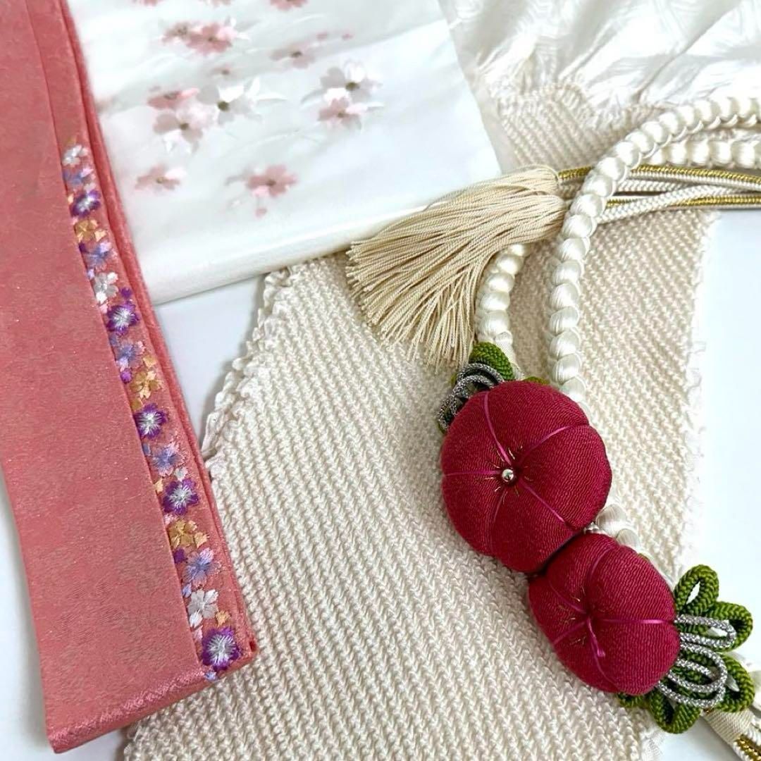 着物と帯 時流】O24199s◇振袖用 帯揚げ・帯締め・刺繍半衿・伊達衿 4 