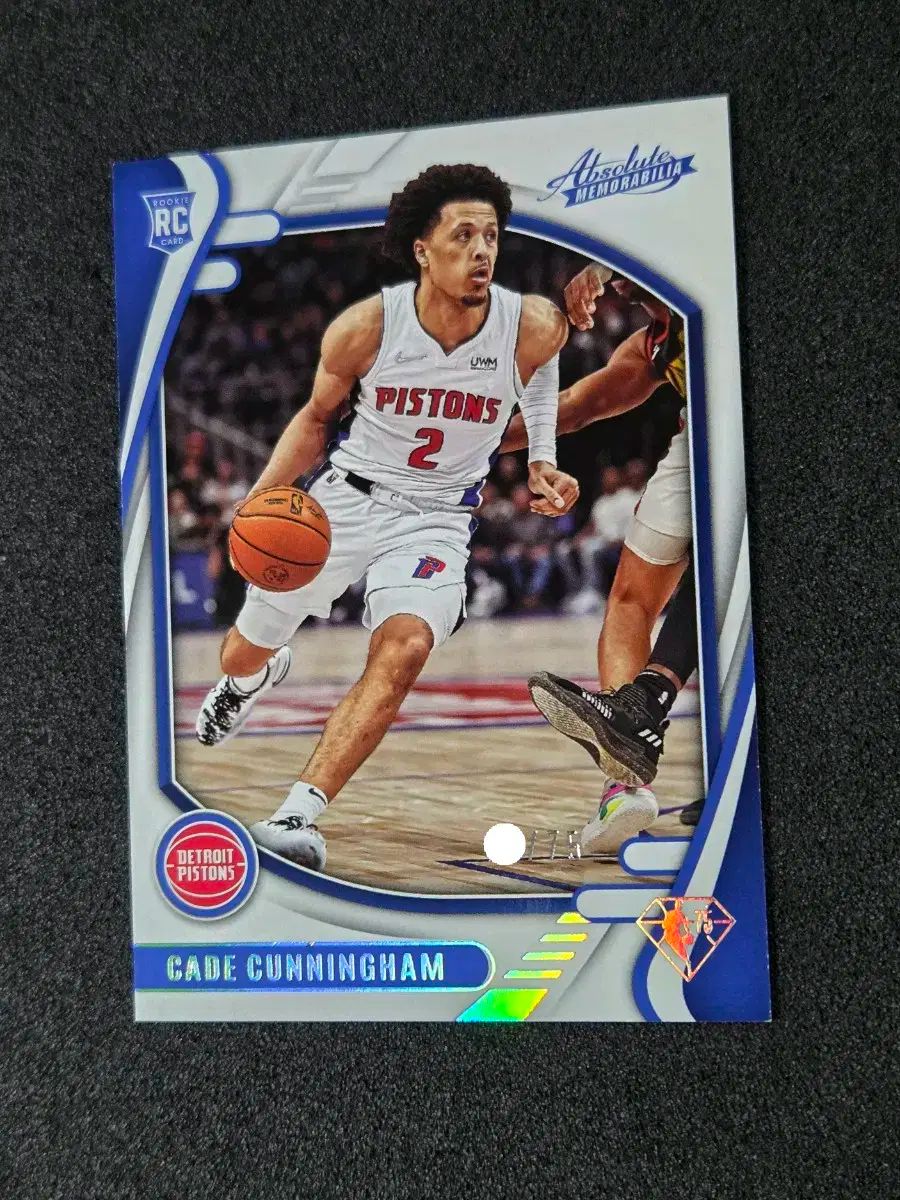 絶対 ケイド カニンガム NBA 75 記念日 限定 ルーキーカード #ケイド