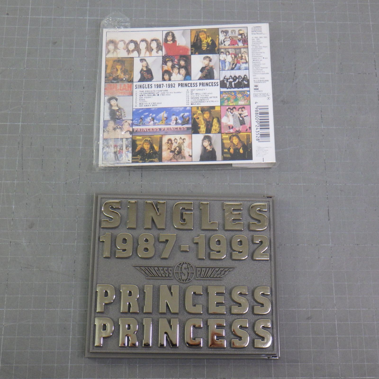 PRINCESS PRINCESS CD 初回限定モノリス仕様 シングルズ 1987