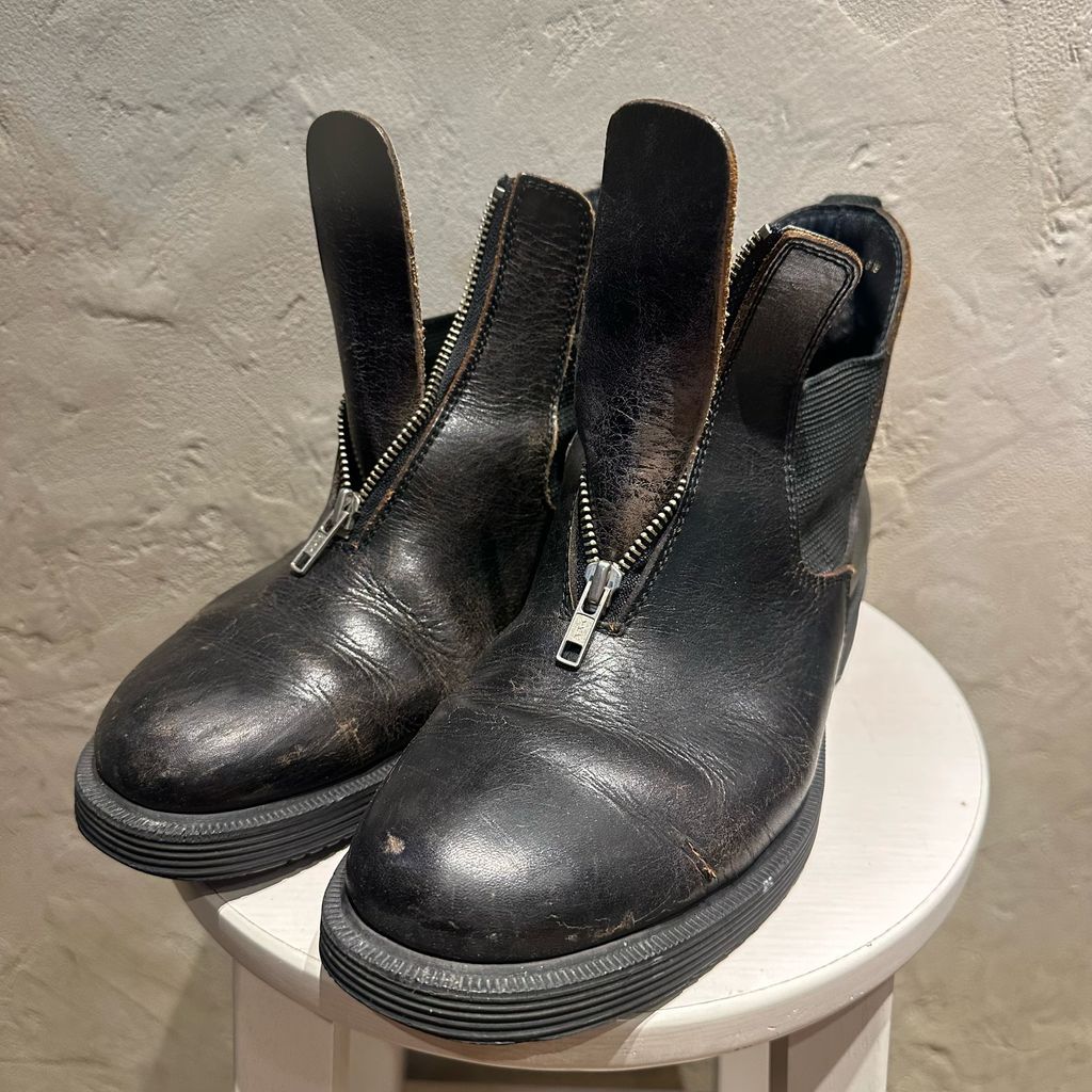 COMME des GARCONS 個性的☆tao ステアスムースサイドゴアブーツ COMME des GARCONS 個性的☆tao ステアスムースサイドゴアブーツ