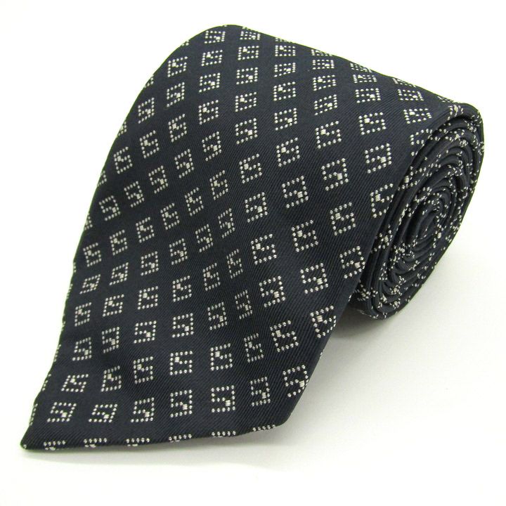 グッチ ブランド ネクタイ Gロゴ 総柄 GG柄 シルク イタリア製 PO