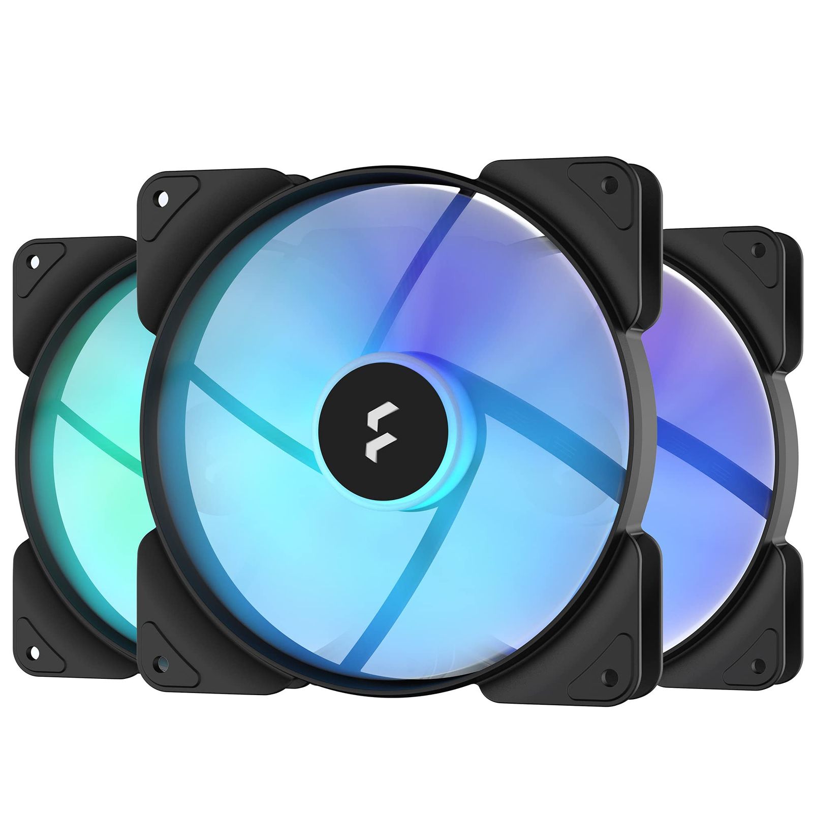 Fractal Design Aspect 14 RGB Black 3本セット PCケースファン 14cm デイジーチェーン対応 FD-F-AS1-1406 FN1514