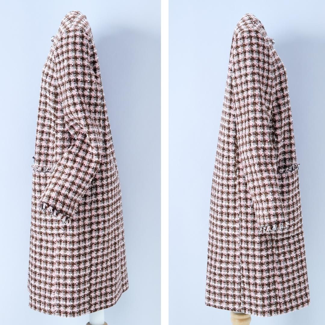 【美品✨】ケイトスペード スペードフラワー ロングコート 大人可愛い・極美品】KATE SPADE ケイトスペード ロングコート