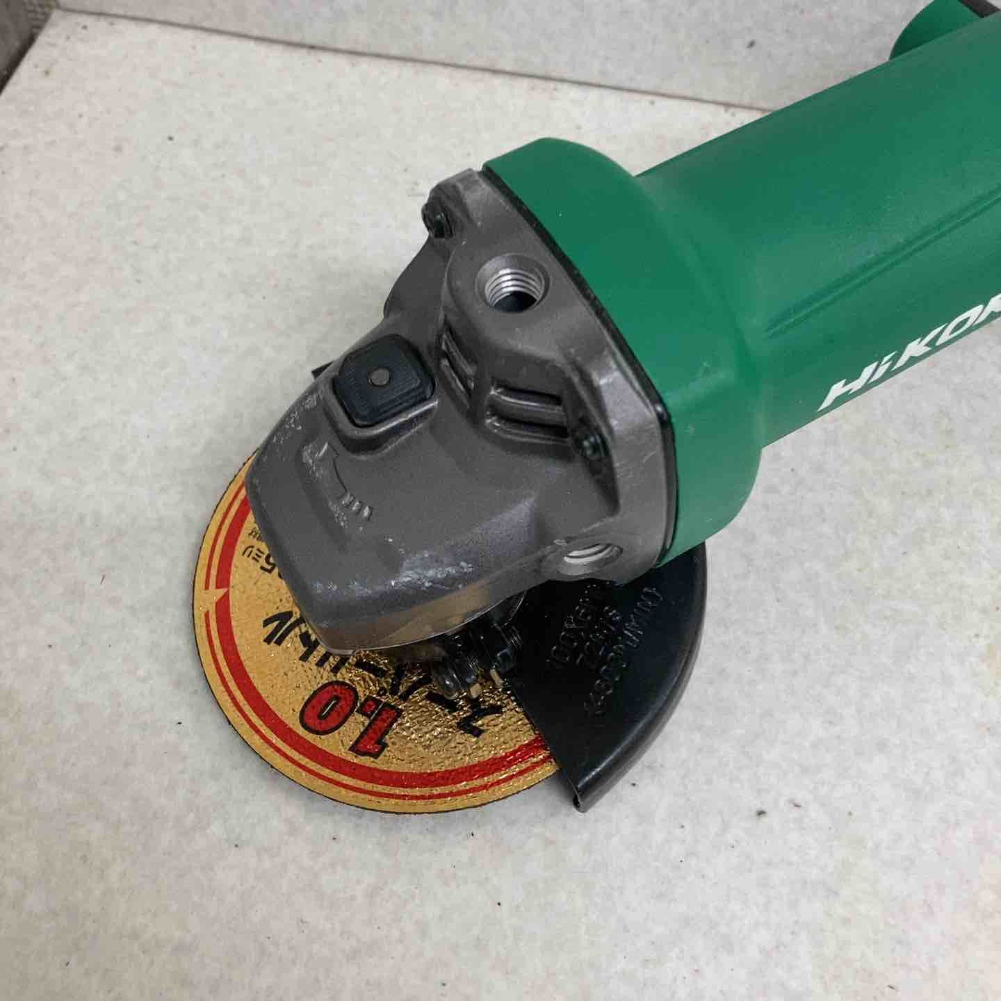 ◇ハイコーキ(HIKOKI ※旧:日立工機) 100mm ディスクグラインダー