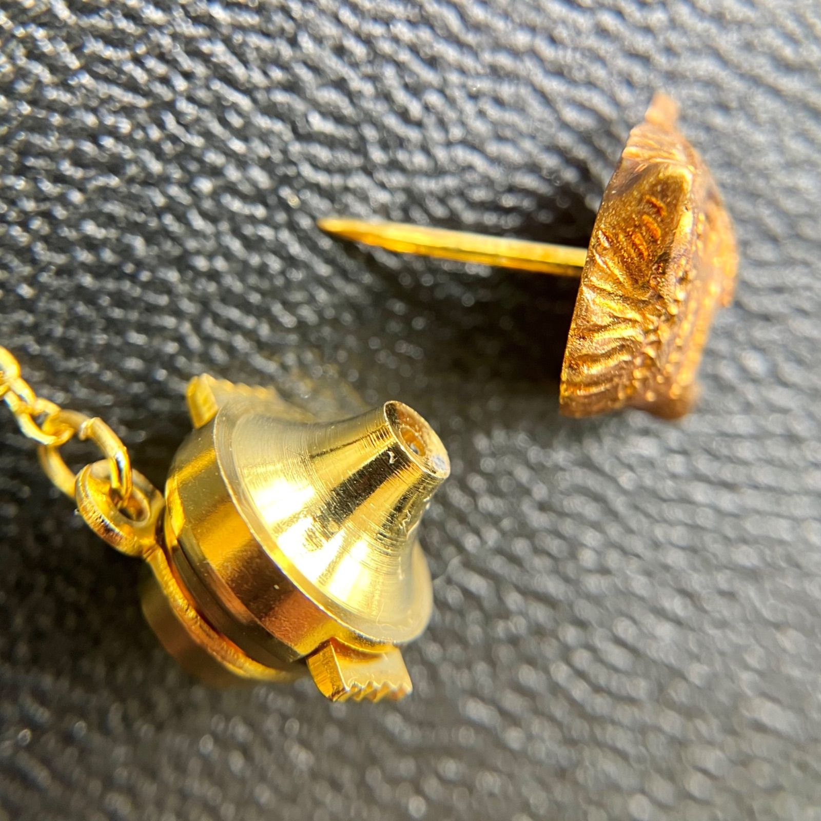 超希少品》 【18金⭐️タイガー ネクタイピン】 タイガー 虎 勇者 個性