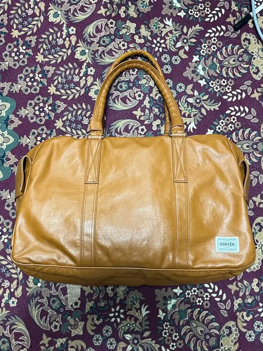 Porter Porter ポーター フリースタイル ボストンバッグ ダッフルバッグ キャメル