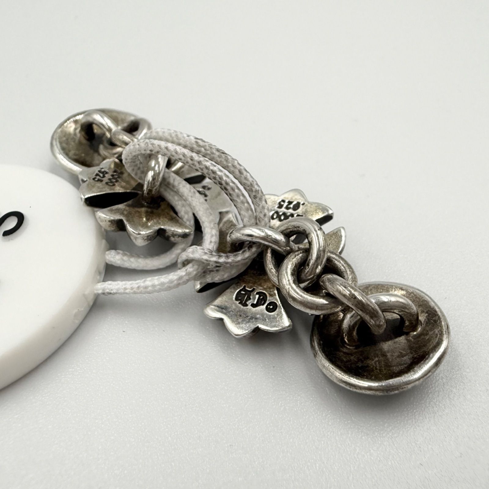 クロムハーツ　CHプラス　シルバーカフスボタン クロムハーツ CHプラス シルバーカフスボタン クロムハーツ シルバー