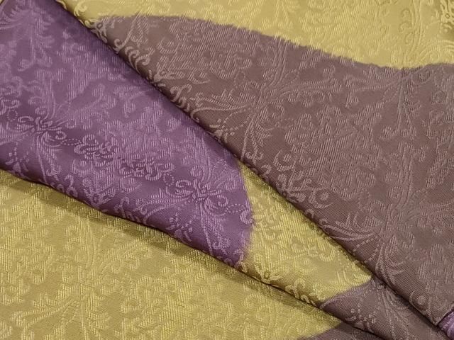 平和屋着物●上質なお召　吉祥花地紋　正絹　逸品　CAAY2912vf 平和屋着物○上質なお召 吉祥花地紋 正絹 逸品 CAAY2912vf - メルカリ