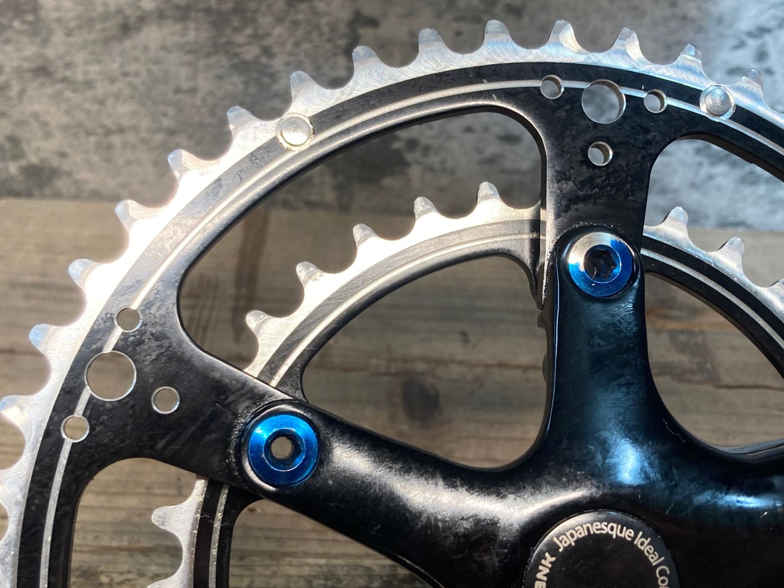 JF970 ディズナ DIXNA ラクランク LA CRANK 155mm 49/35T クランク