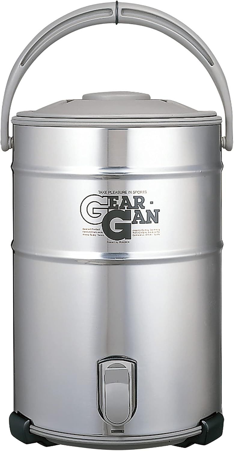 ピーコック魔法瓶工業 The-peacock ピーコック ウォータージャグ 大型 15L 保冷 スポーツドリンク対応 アルカリイオン水対応 大容量 ステンレスキーパー 広口 ジャグ IDS-150 XA