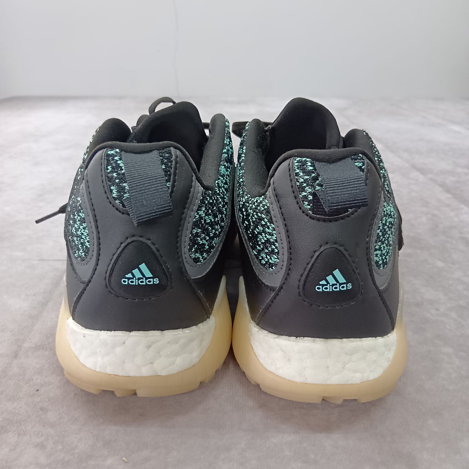 新品27cmアディダス 黒ゴルフシューズ コードカオス ボア21ニットアッパー 新品27cmアディダス 黒ゴルフシューズ コードカオス ボア21ニット