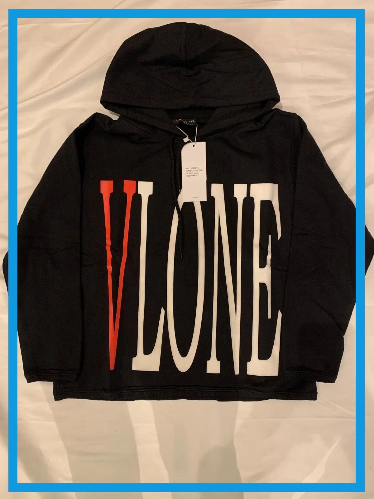 低価超激得】 Supreme - VLONE パーカー白の通販 by 夜明けと蛍's shop