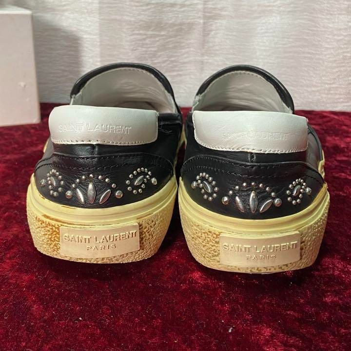 SAINT LAURENT PARIS サンローランパリ 376565 スリッポン シューズ 靴