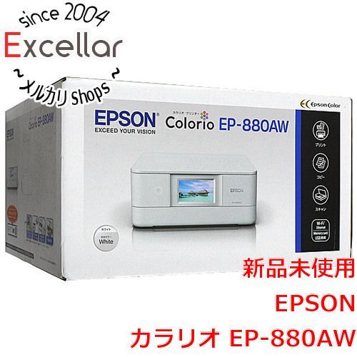 [動作確認済]エプソン カラリオプリンター EP-880AW ホワイト(1台)