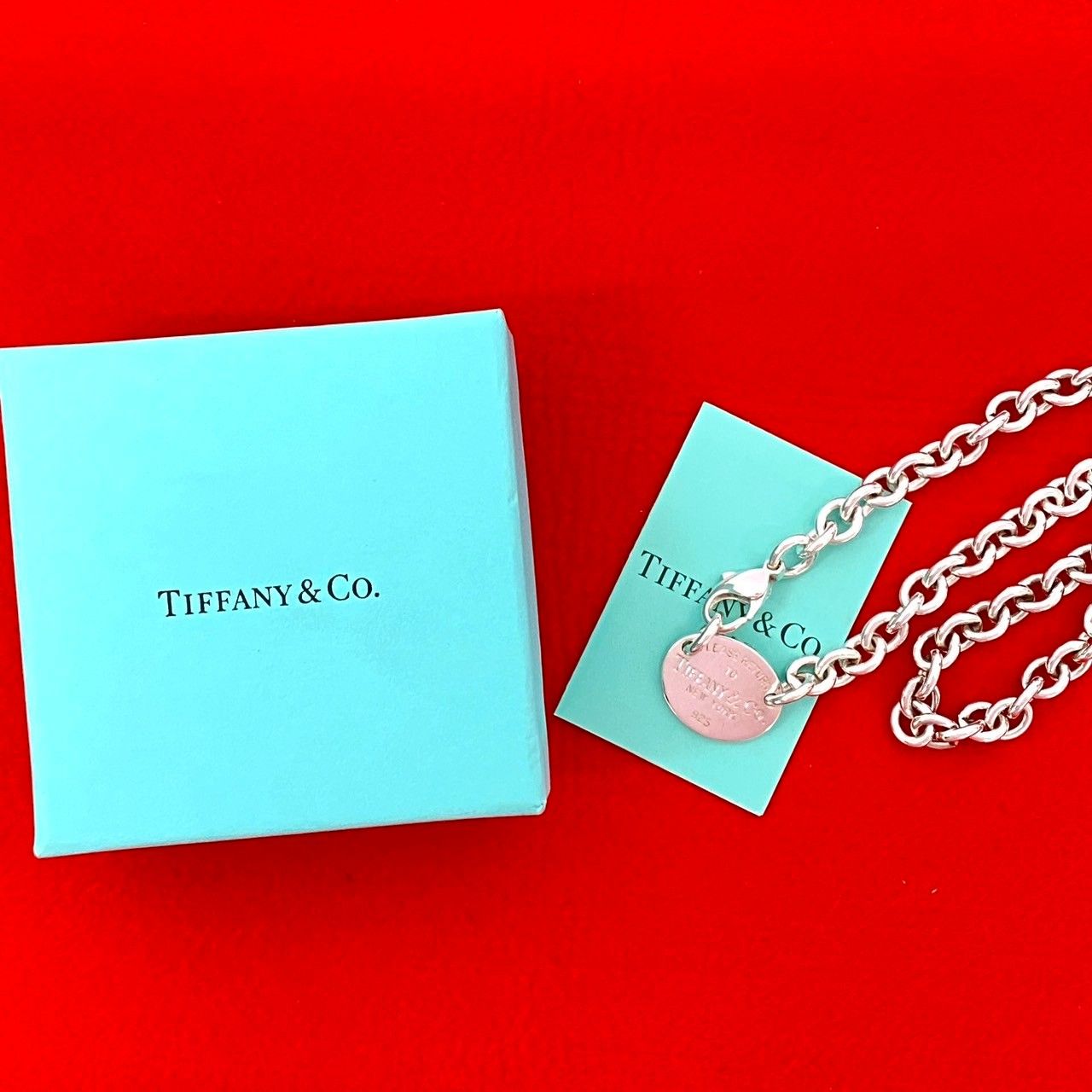 極 美品 箱付き TIFFANY&Co. ティファニー リターントゥ