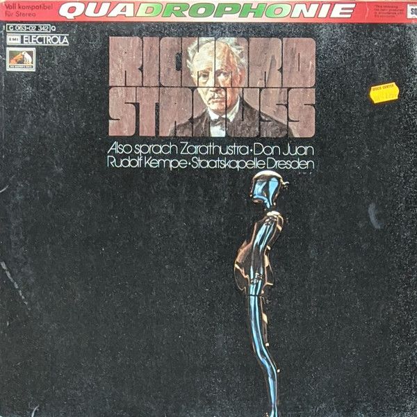 独LP Richard Strauss, Rudolf Kempe Also Sprach Zarathustra ? Don Juan 1C06302342Q EMI ELECTROLA ⁄00260