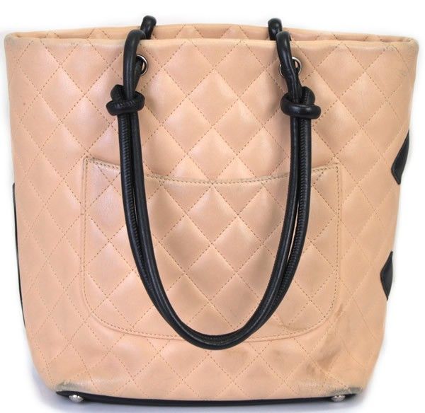 シャネル CHANEL ココマーク カンボンライン ミディアムトート