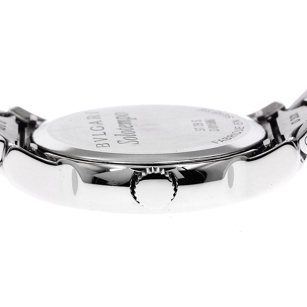 ブルガリ BVLGARI ST29S ソロテンポ 10Pダイヤ クォーツ
