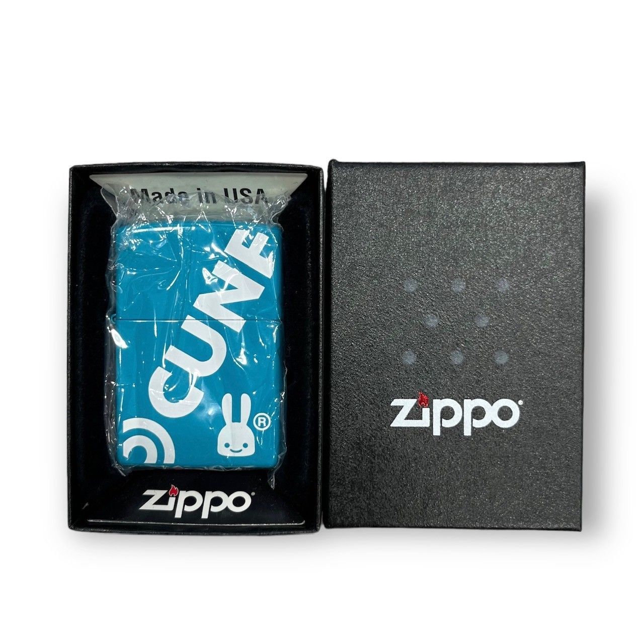 希少 未使用 CUNE × ZIPPO ライター ブルーグリーン - メルカリ