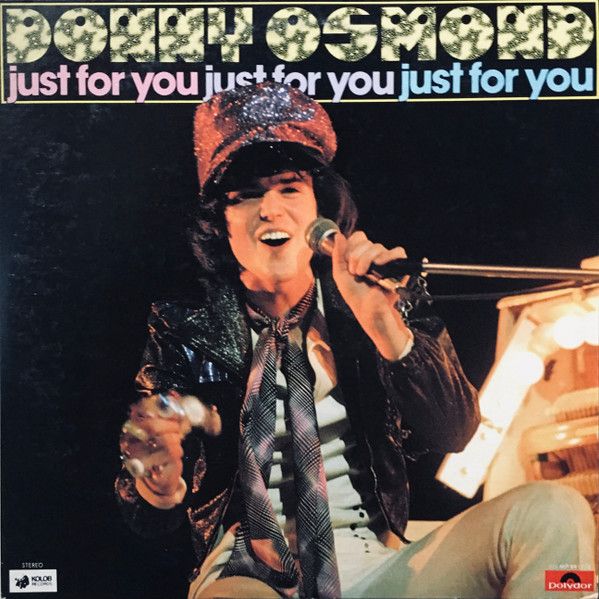 2LP Donny Osmond Just For You MP99178 POLYDOR /00660 【公式通販】