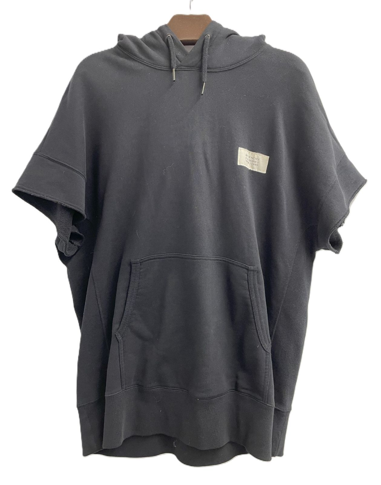 GIVENCHY(ジバンシィ) カットオフスリーブ ロゴパッチ スウェット 