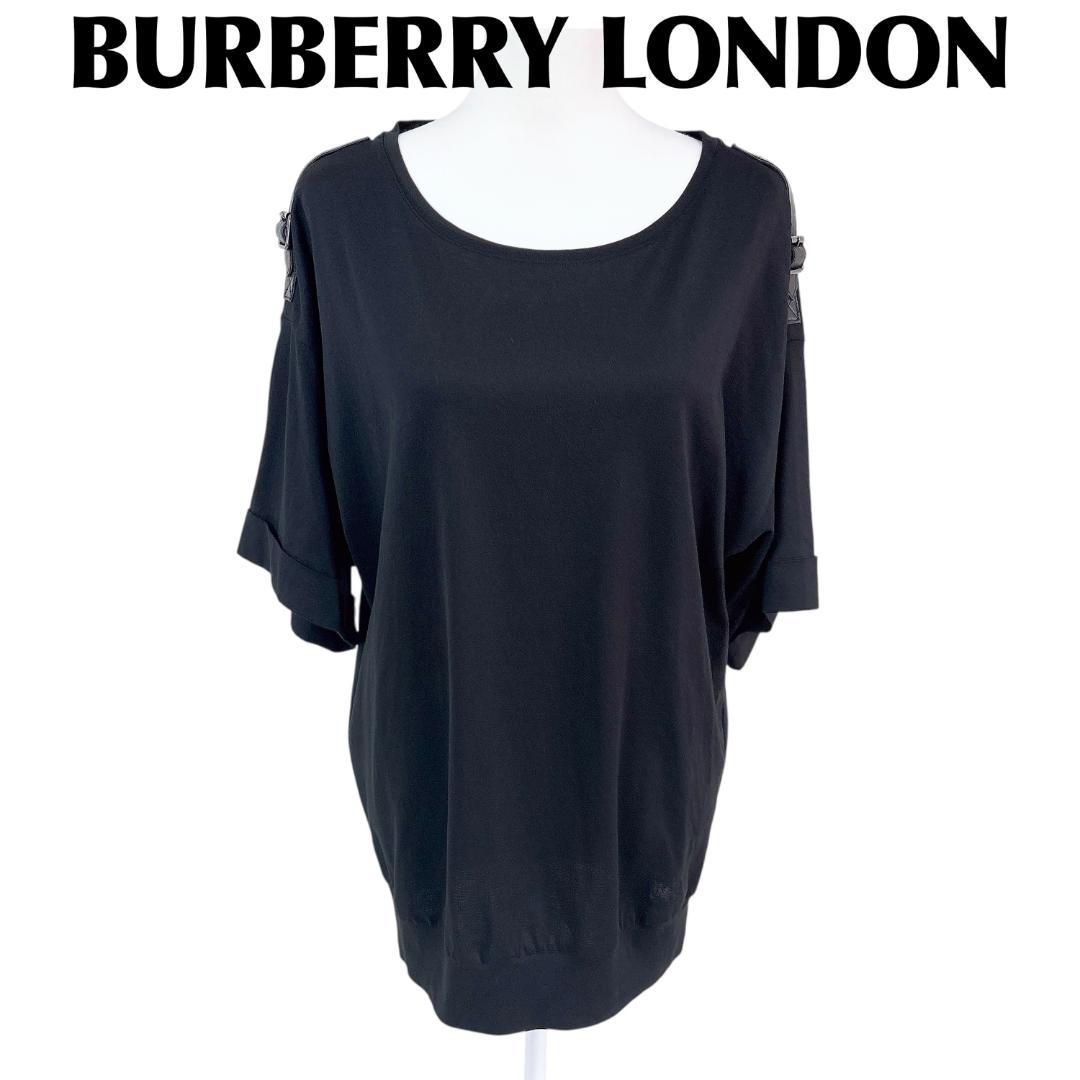 バーバリーロンドン オーバーサイズ チュニック カットソー 1 ロゴ刺繍