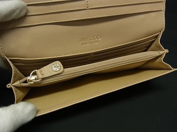 □極美品□ JIMMY CHOOジミーチュウ ニノ スタースタッズ レザー 二