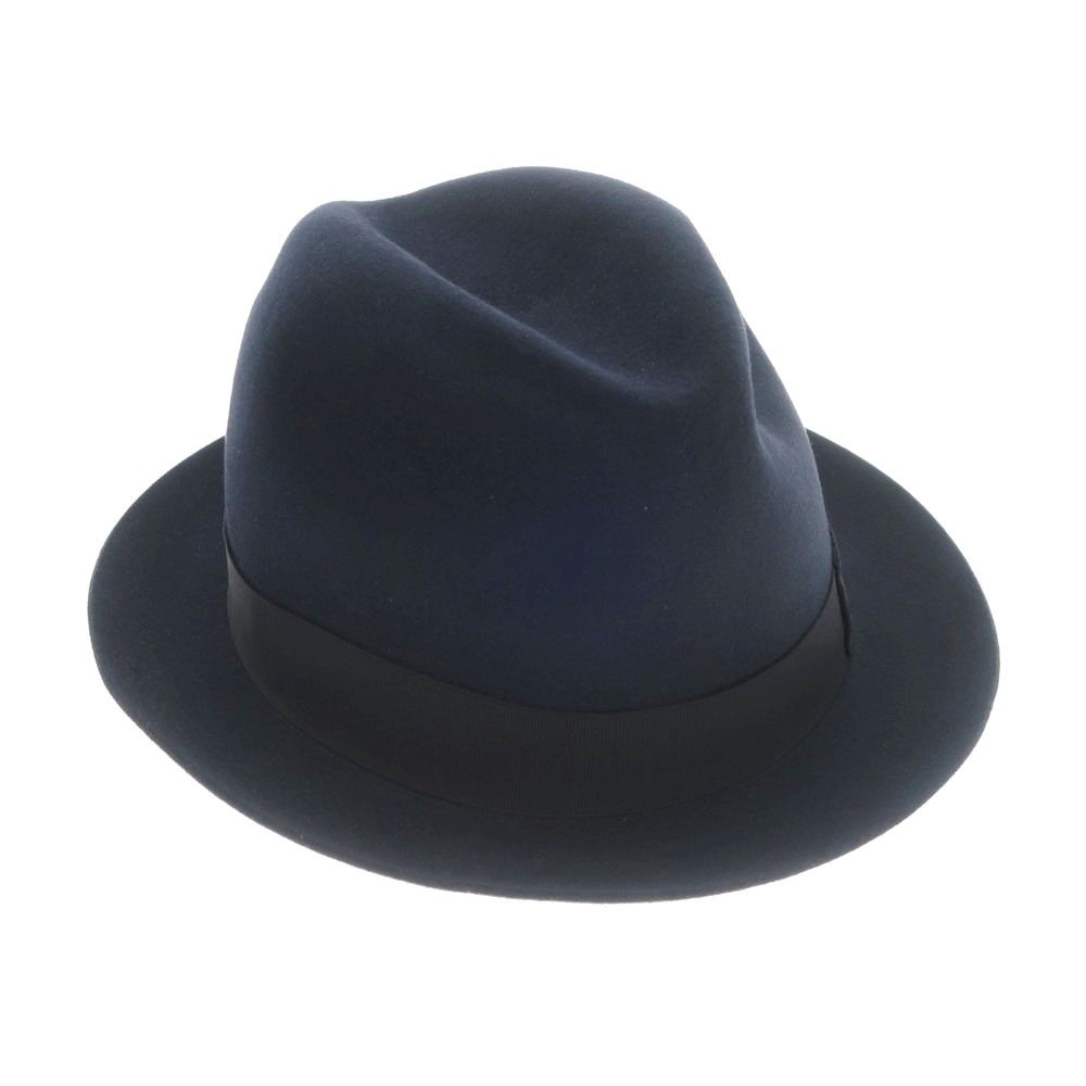 新品】ボルサリーノ Borsalino ラビットファー 中折れフェルトハット