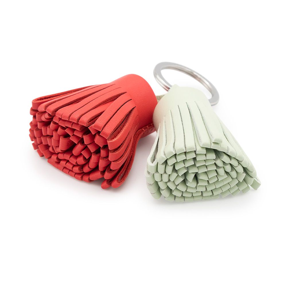 エルメス カルメン ウノドス キーリング バッグチャーム キーホルダー  