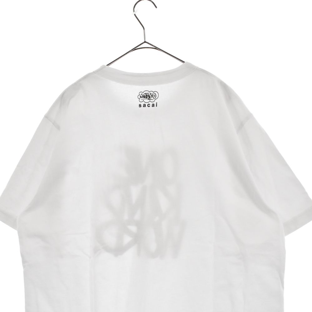 サカイ　sacai 半袖Tシャツ Eric Haze サカイ - sacai | Eric Haze / AS ONE T-Shirt-Black-1の通販 | RESTIR