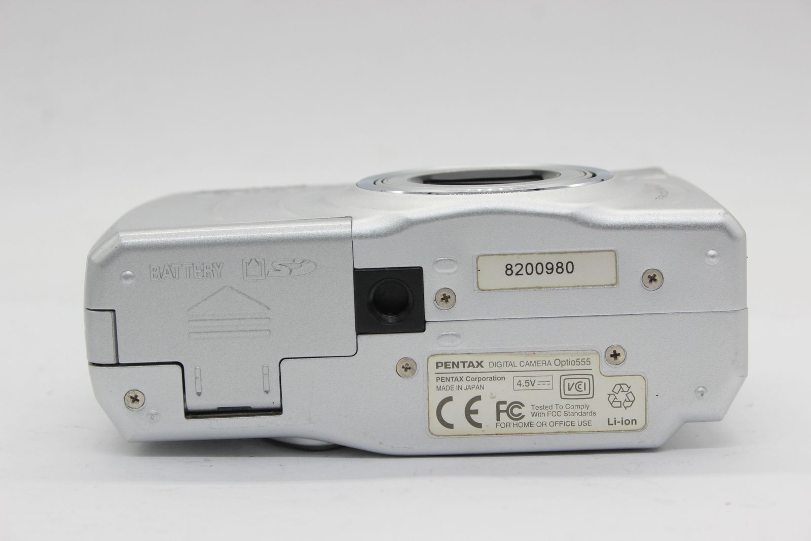 訳あり品】 ペンタックス Pentax Optio 555 5x Zoom バッテリー付き