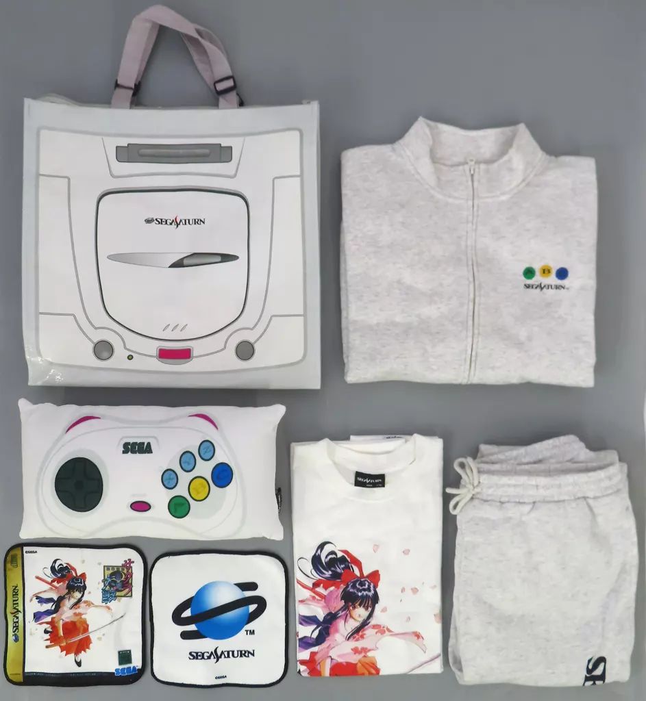 SEGA SATURN セガサターン 30周年 しまむらコラボ セット L-LL しまむらから「セガサターン」30周年記念ハッピーバッグが登場