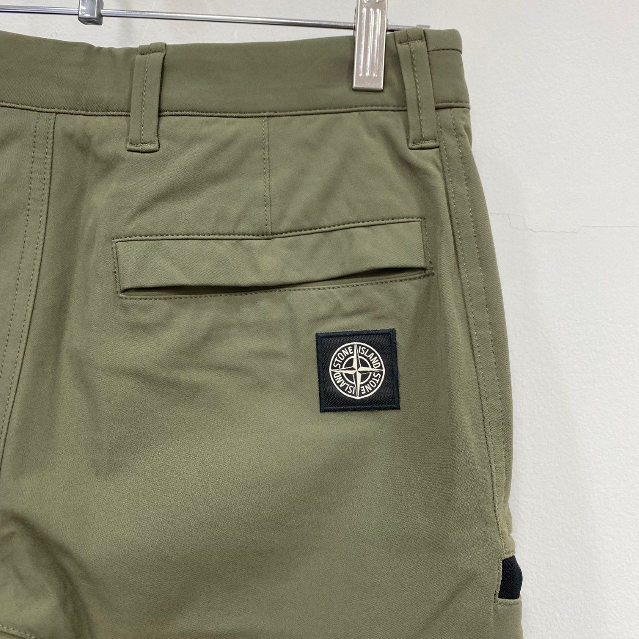 STONE ISLAND ストレッチ テーパードパンツ - @タイムセール実施中