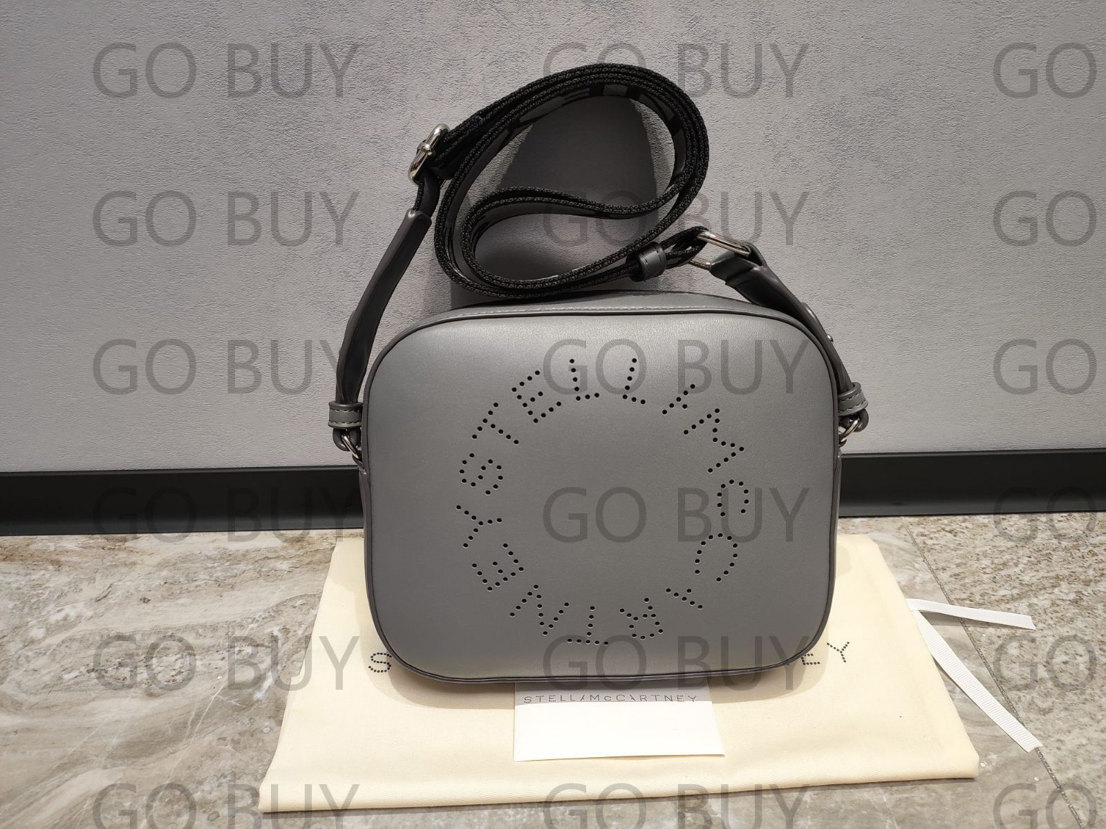 美品  ステラマッカートニー stella mccartney レディース  カメラバッグ バッグ  ショルダーバッグ grey 05