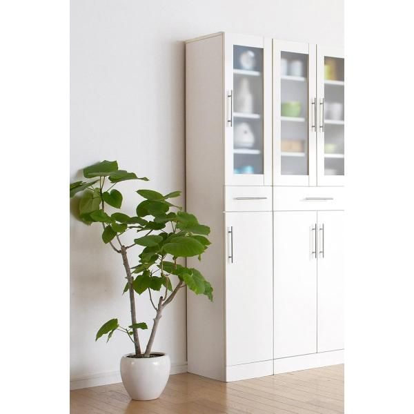 カトレア食器棚 90-90 ※北海道・沖縄・離島は別途条件あり 〇〇食器