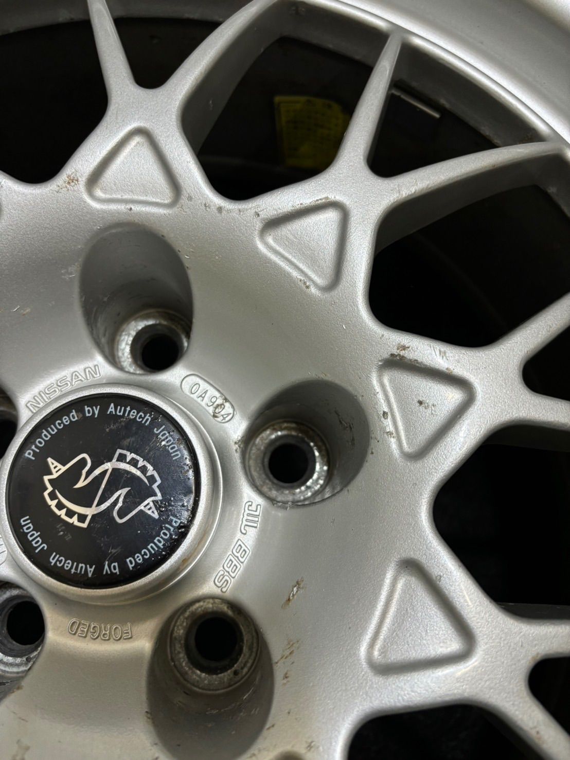 ☆日産 ステージア オーテックバージョン 純正 BBS FORGED 17インチ 7J 