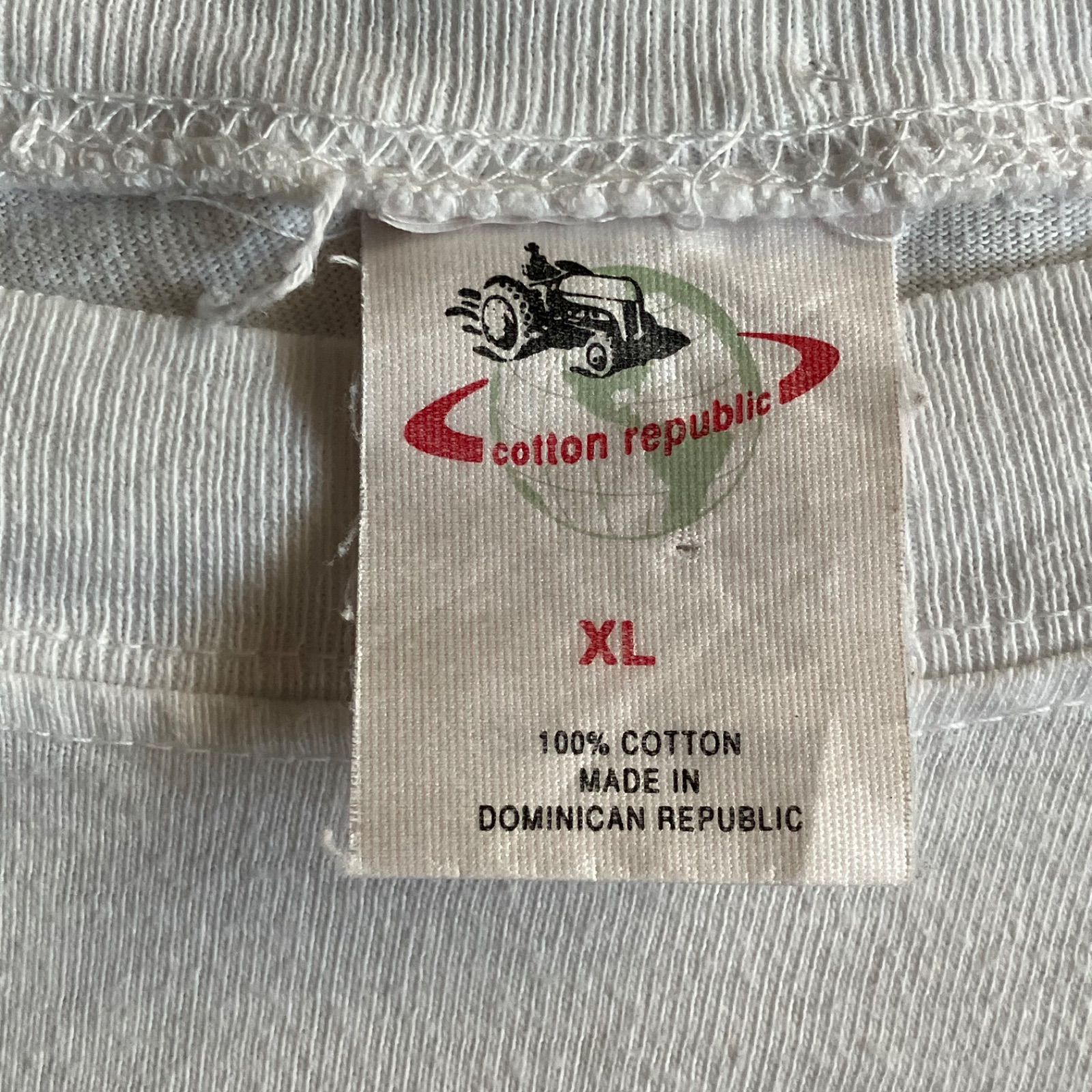 PARTY VISION ホワイト XLサイズ cotton republic 山田蓮 モーション